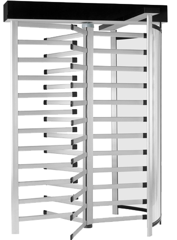 Full Height Aluminum Turnstile Tiffany T80