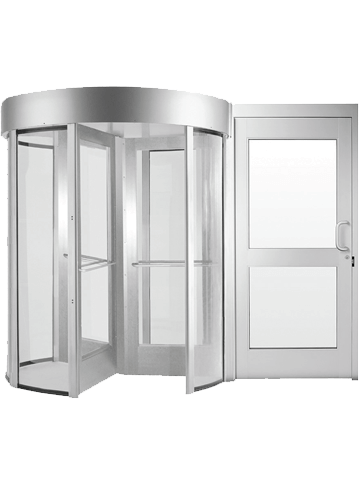 T36-ADA Aluminum and Glass Door