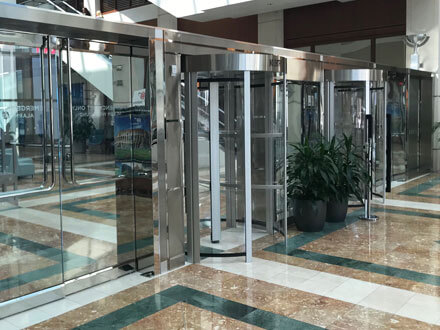 Full Height Aluminum Turnstiles