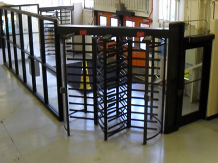 Full Height Aluminum Turnstiles