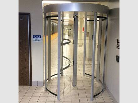 Full Height Aluminum Turnstiles